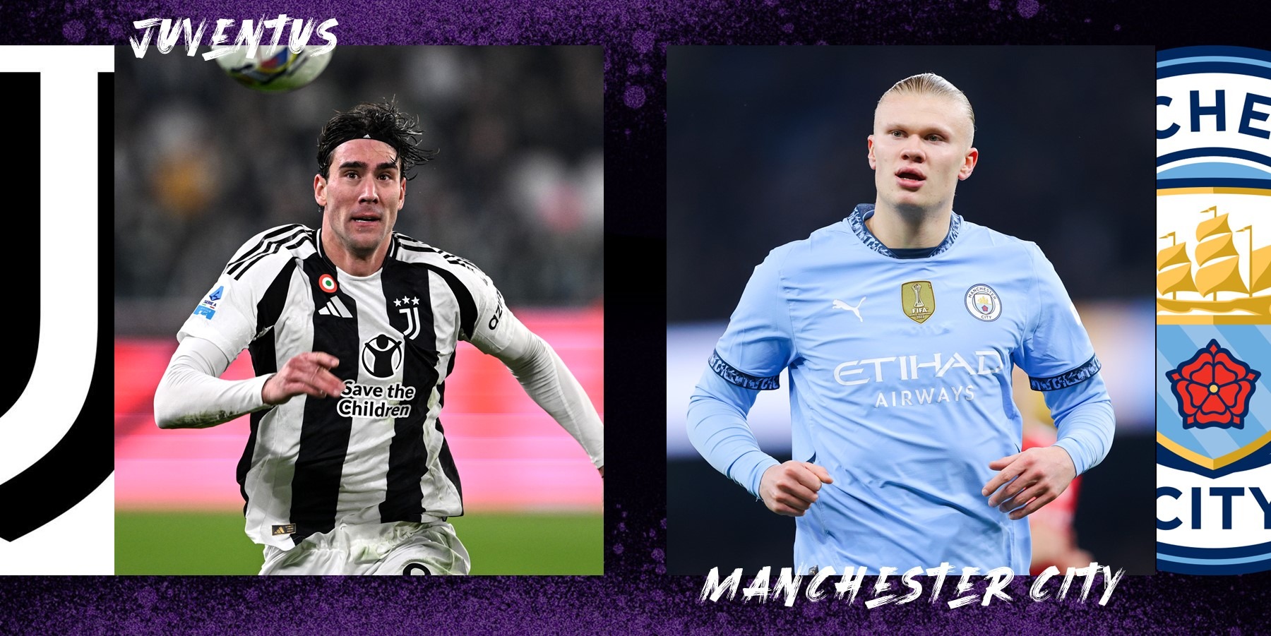 aufstellungen: teilnehmer: juventus turin gegen manchester city